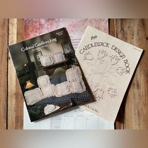 Two Candlewicking Booklets